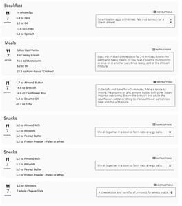 3 Day Meal Plan to Get Into Ketosis